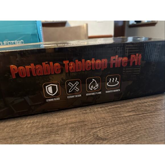 Portable Tabletop Fire pit - Picture 1 of 6